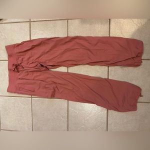 Pink full length lululemon dance studio pants size 8